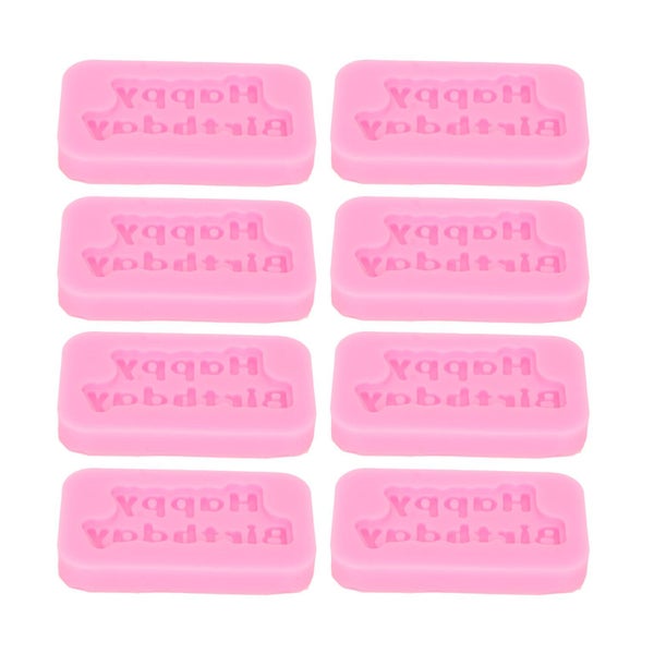cake molds chocolate molds silicone cupcake molds 8 Pcs Fondant Molds Pink Happy Carousel 5