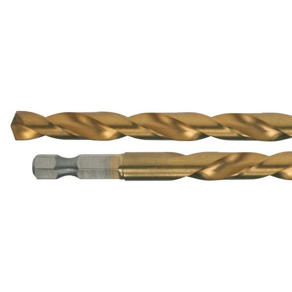 Drill Bit HSS 3.3mm 1/4" Hex 1 Piece Carousel 1