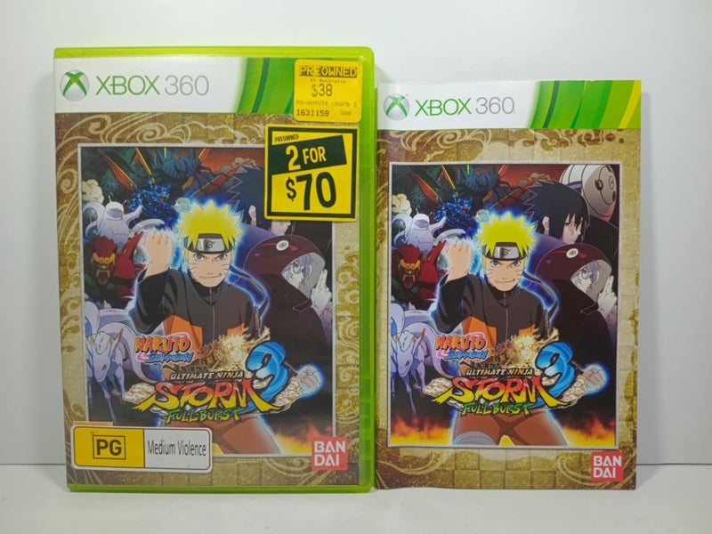 Naruto Shippuden: Ultimate Ninja Storm 3 Full Burst Carousel 1