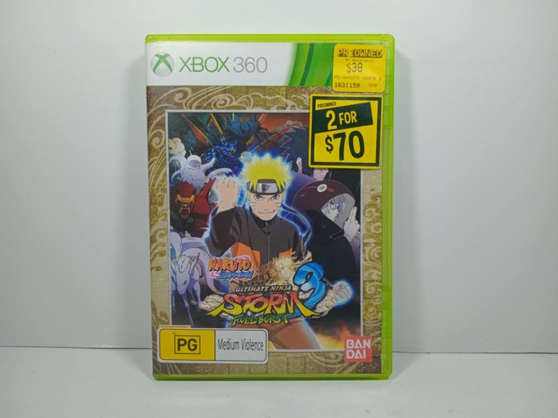 Naruto Shippuden: Ultimate Ninja Storm 3 Full Burst Carousel 2