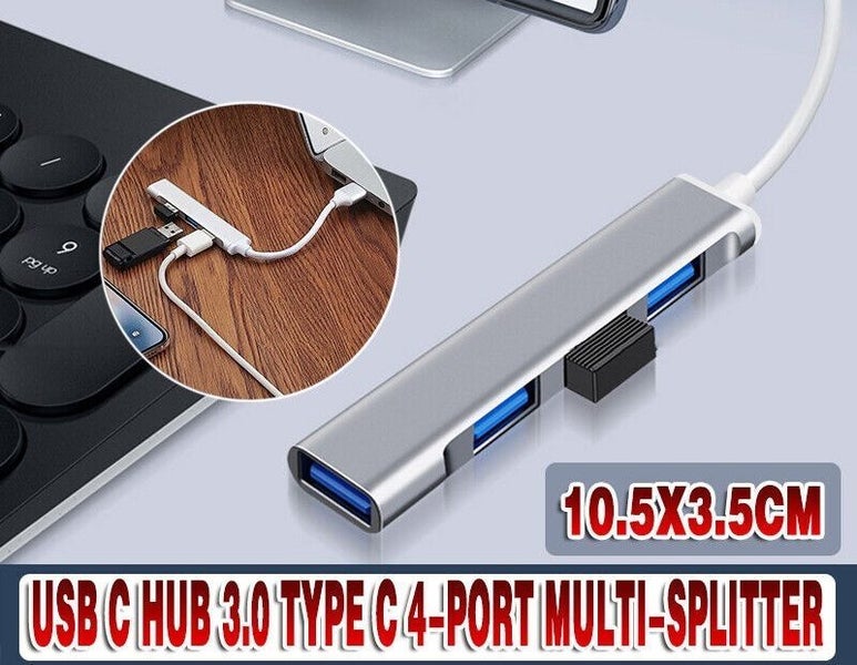 USB HUB TYPE C TO USB 3.0 4 PORTS #AG32A #AE206 Carousel 1