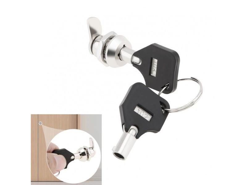 Mini Tubular Cam Cabinet Door Lock For Home Security 2 Keys Carousel 2