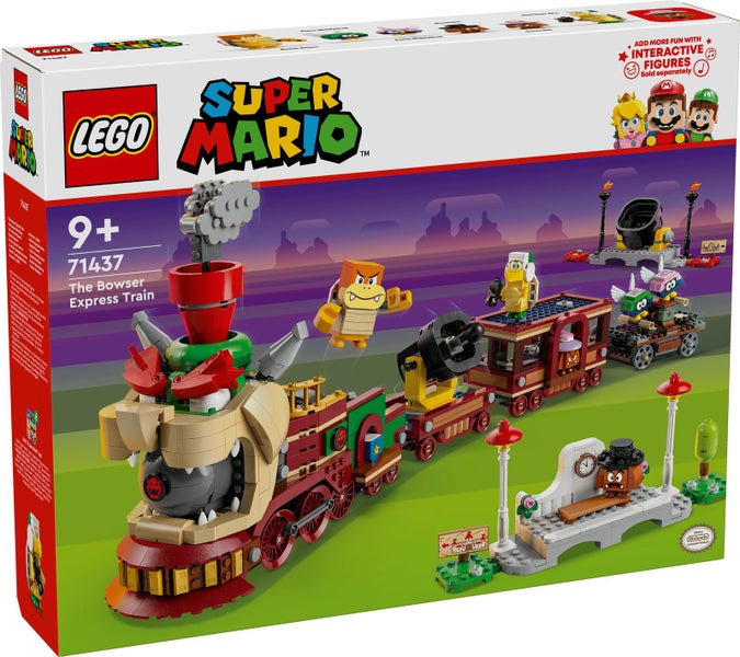LEGO Super Mario: The Bowser Express Train - (71437) Carousel 5