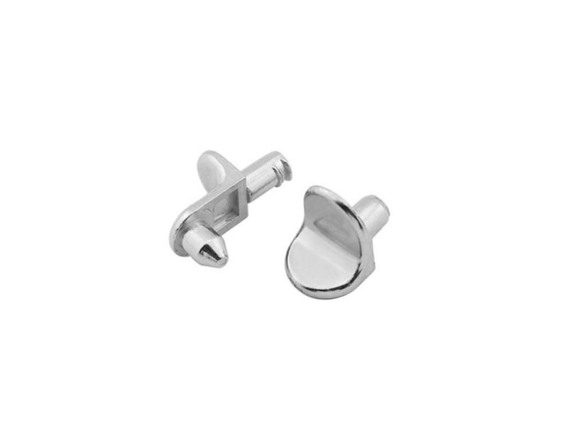 20pcs Shelf Studs Pegs Zinc Glass Plate Pin Shelves Separator Supporter Fixed Carousel 2