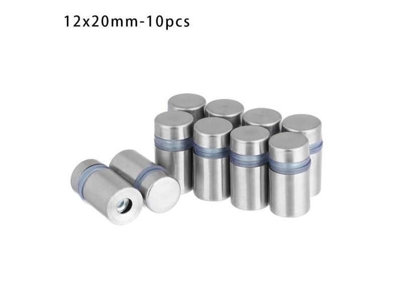 Stainless Steel Glass Fasteners Advertising Board Fixed Nails Durable Spacer Carousel 1