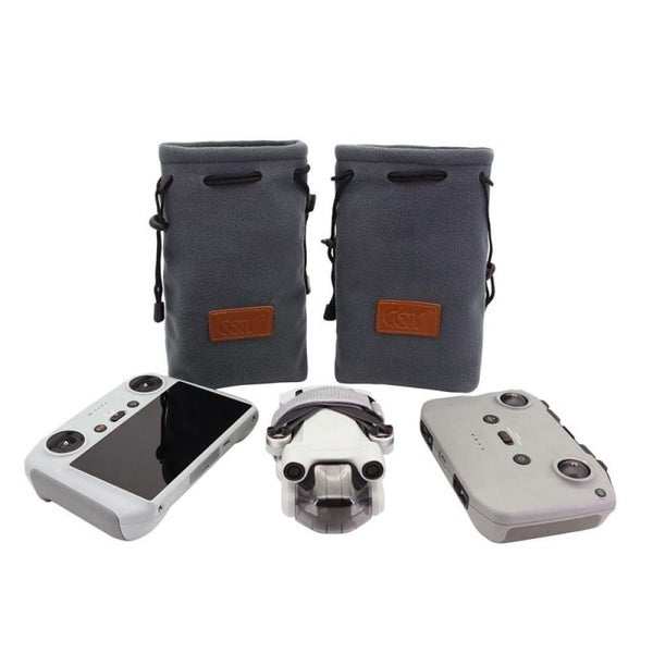 Cqt Storage Bag Thick Flannel Bag For Dji Mini 3 Pro 2 Pcs Bag Paddle Tie Band Carousel 2