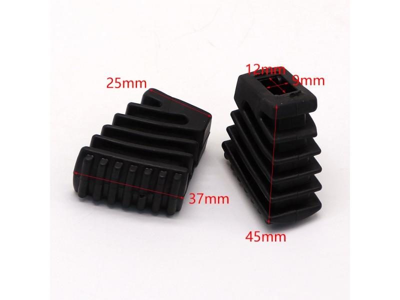 1 PCS Loop Organ Drum Feet Slipcover Replacement Rubber Feet For Single Braced Carousel 1