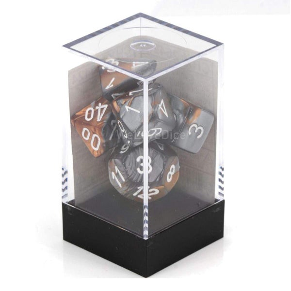 CHX 26424 Gemini Copper Steel/White 7-Die Set Carousel 1