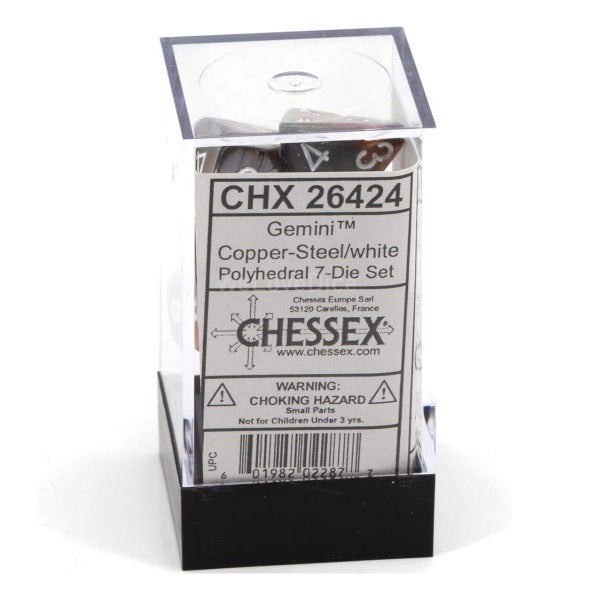 CHX 26424 Gemini Copper Steel/White 7-Die Set Carousel 2