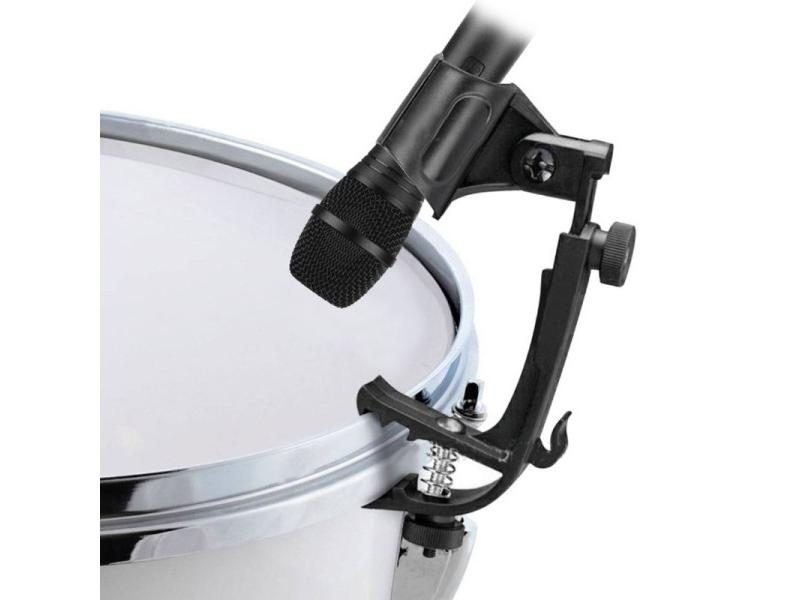 High Quality 1pc Drum Clamp Clip On Drum Rim Microphone Mic Mount Holder Carousel 1