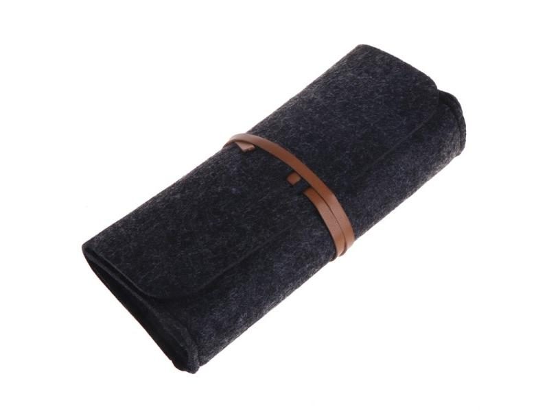 1PCS New Top-grade Felt Cloth Sunglasses Box Carousel 1