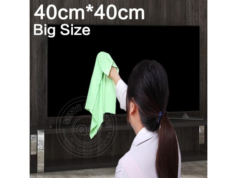 40x40cm Large Lens Clothes Eyewear Cleaning Cloth Microfiber Wipes Carousel 1