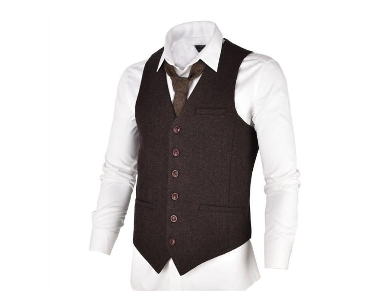 Men's Suit Vests Waistcoat Carousel 1