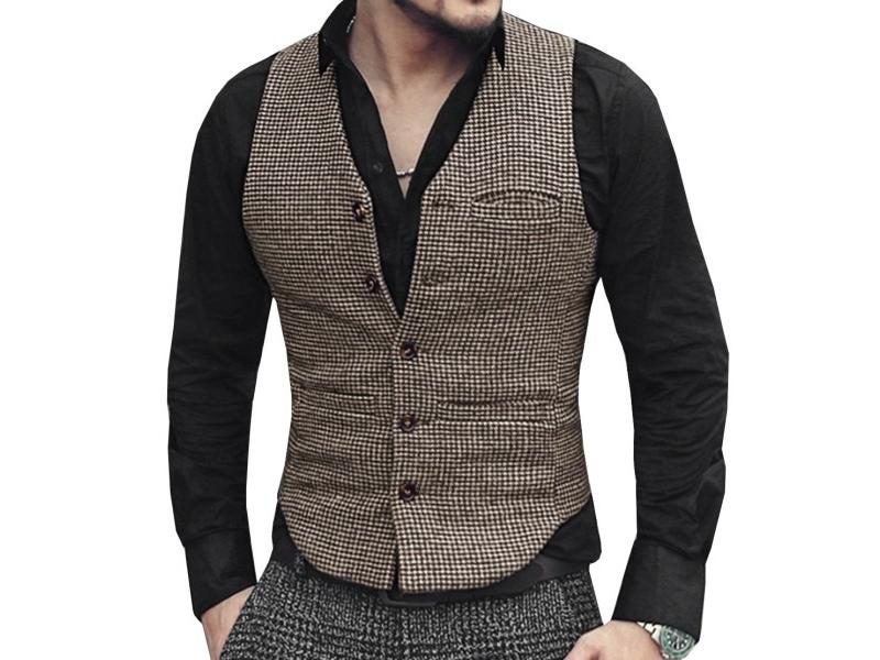 Men's Suit Vests Waistcoat Carousel 1