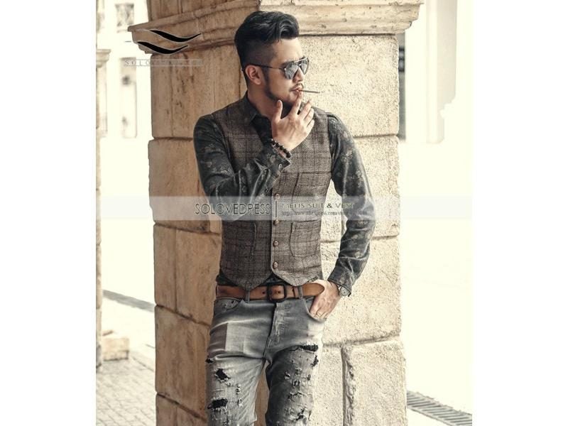 Men's Suit Vests Waistcoat Carousel 2
