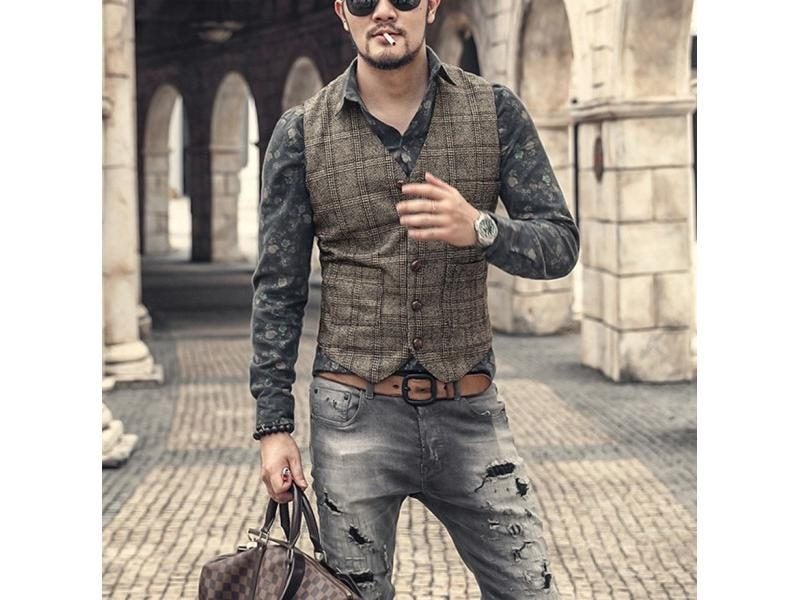 Men's Suit Vests Waistcoat Carousel 2