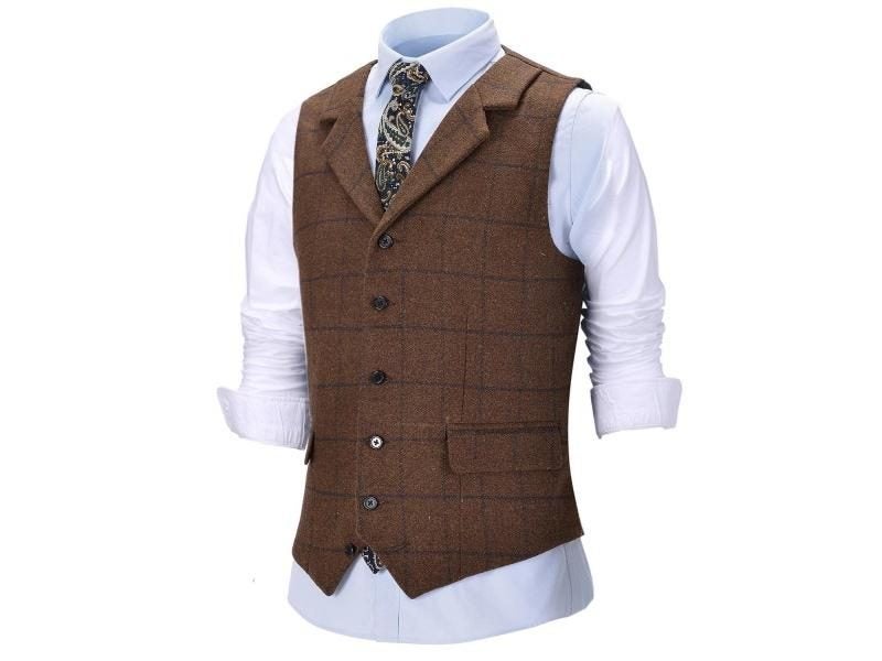 Men's Suit Vests Waistcoat Carousel 2
