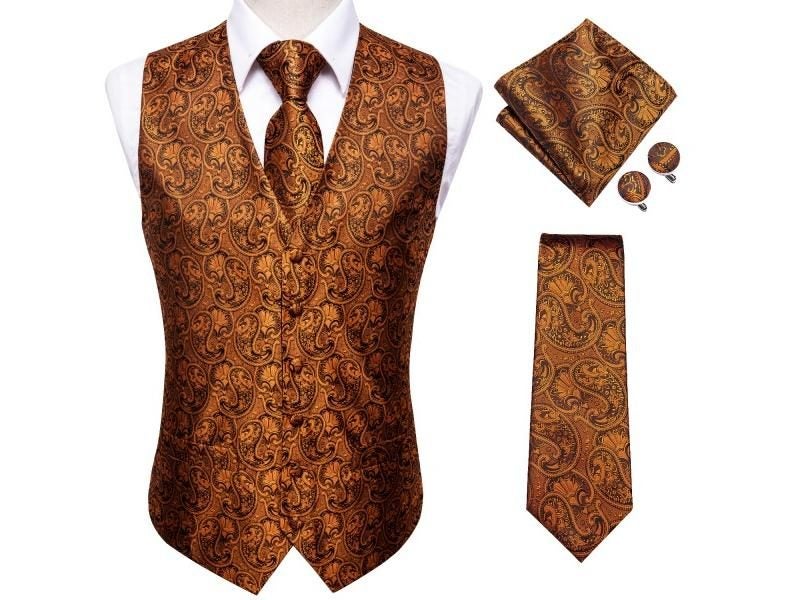 Men's Suit Vests Waistcoat Carousel 1