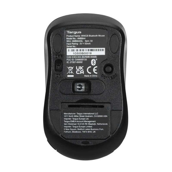 Targus Antimicrobial Bluetooth Mouse for Chromebook Carousel 12
