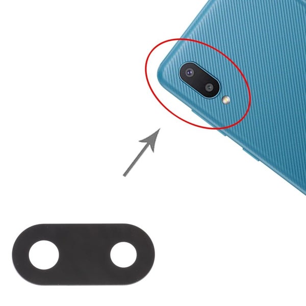 Sm M022 10pcs Back Camera Lens For Samsung Galaxy M02 Carousel 4