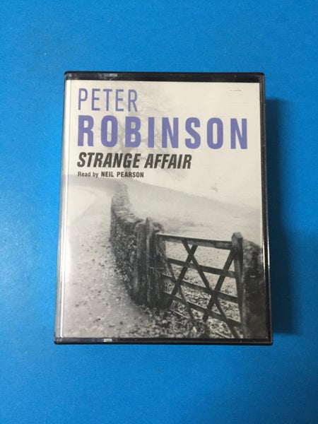 Peter Robinson: Strange Affair (AudioBook Cassette) Carousel 1
