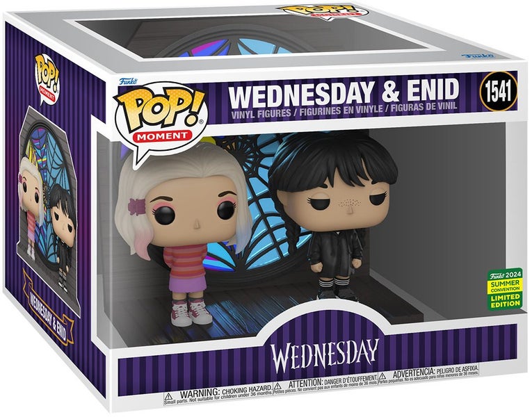 Wednesday: Wednesday and Enid - Pop! Moment Figure Carousel 2