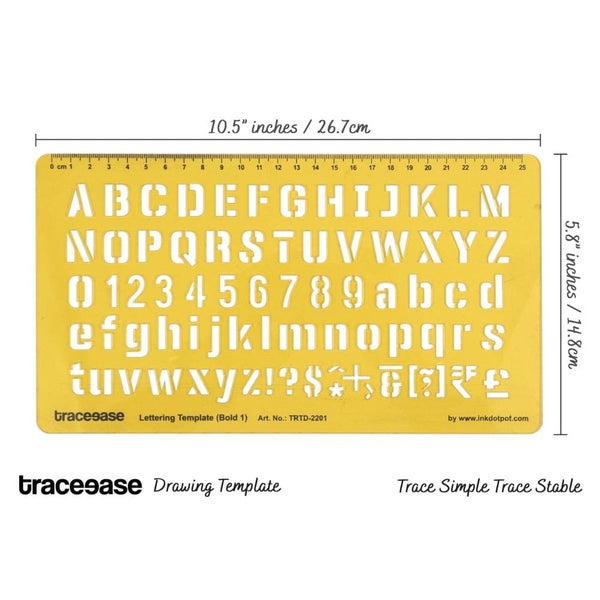 Alphabet Lettering Stencil Alphabet Templates Drafting Tools English Letter a... Carousel 2