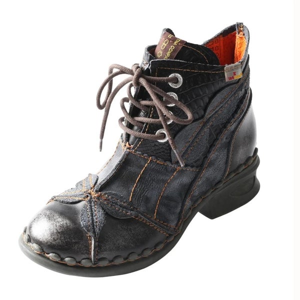 Washed Leather Oxford Womens Shoes Carousel 2