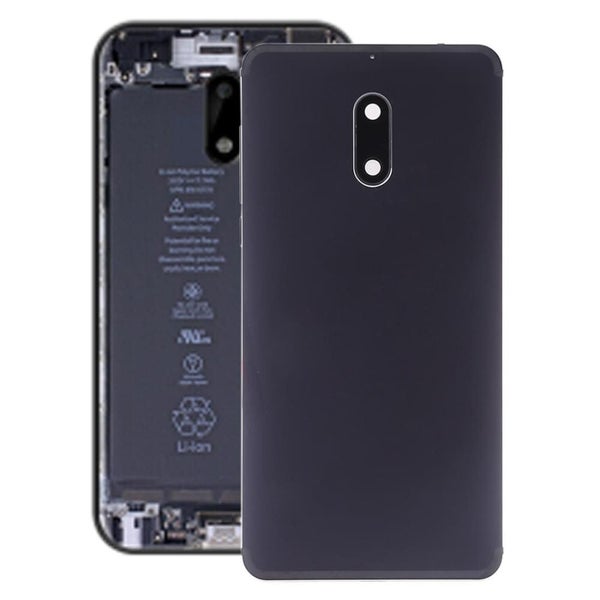 Replacement Battery Back Cover With Camera Lens And Side Keys For Nokia 6 Carousel 1
