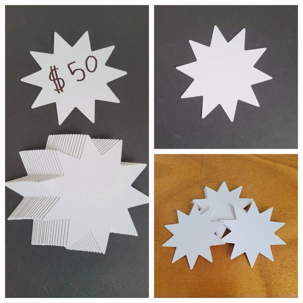 Starburst sale cards 120x130mm 17pcs star burst sign FREE SHIPPING on 5 items Carousel 1