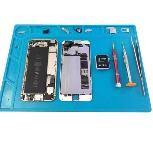 35cm x 25cm High Temperature Heat Resistant Repair Insulation Pad Silicone Ma... Carousel 12