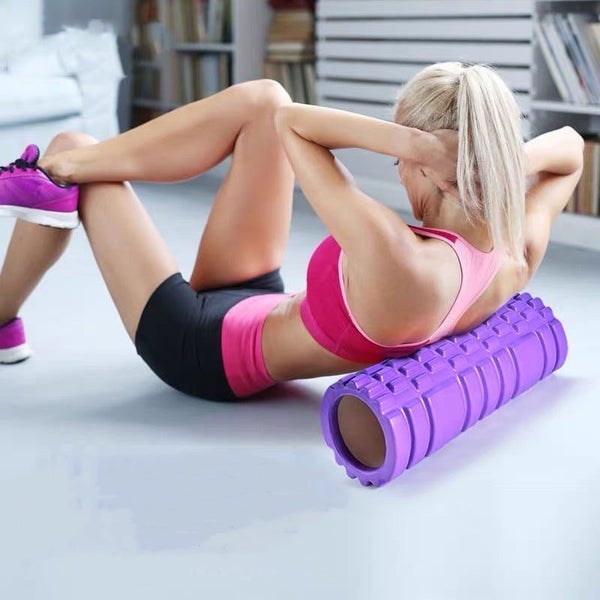 Yoga Foam Roller 45cm Carousel 1