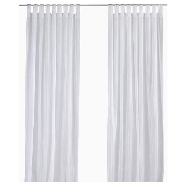 IKEA 'MATILDA' Tab Top Curtains - Lot of 2 panels Carousel 1