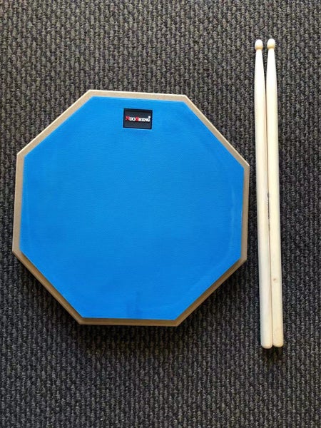 12 inch size High grade practice drum pad with sticks Carousel 2