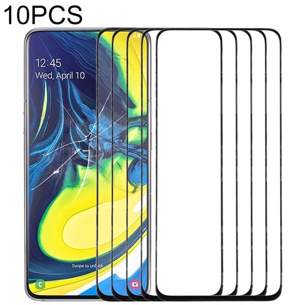 10pcs Front Screen Outer Glass Lens For Samsung Galaxy A90/a80 Carousel 1