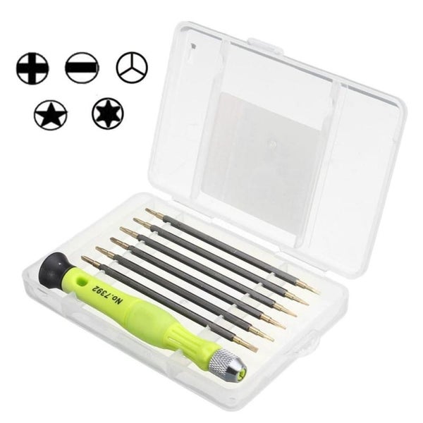 7 In 1 Portable Screwdriver Kit Set Chrome Vanadium Alloy Steel Professional ... Carousel 1