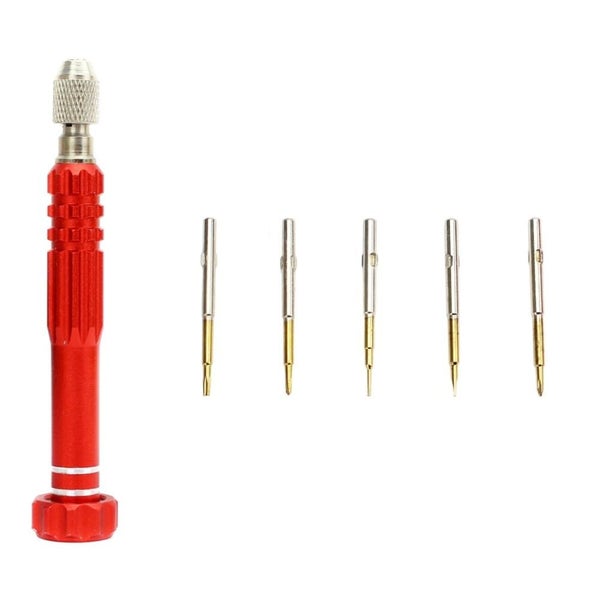 Jf 6688 5 In 1 Metal Multi Purpose Pen Style Screwdriver Set For Phone Repair Carousel 1