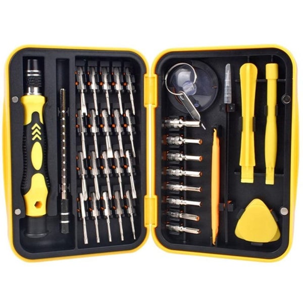 38 In 1 Multi Function Deep Hole Combination Screwdriver Set For Watch Mobile... Carousel 1