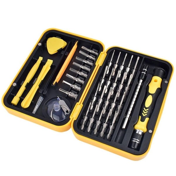 38 In 1 Multi Function Deep Hole Combination Screwdriver Set For Watch Mobile... Carousel 2
