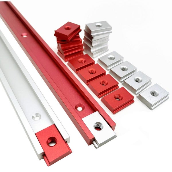 Workbench T-Slot Aluminium Alloy Miter Track T Sliding Slider T Bolts Carousel 2