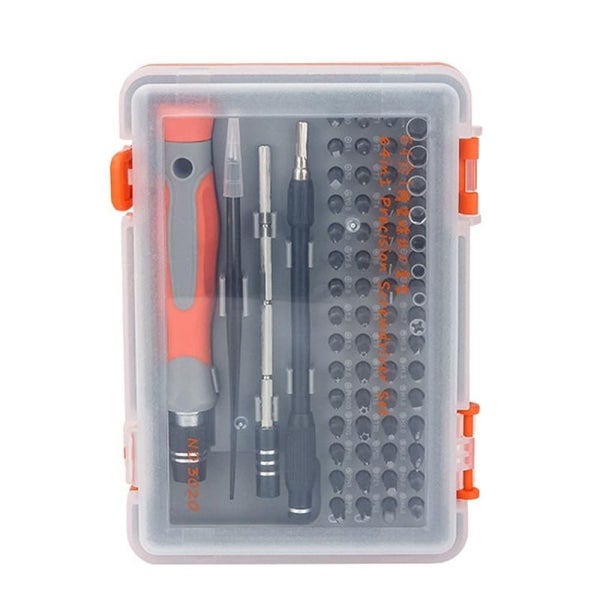64 In 1 Screwdriver Kit For Cell Phone And Tablet Disassembly Tools Carousel 1