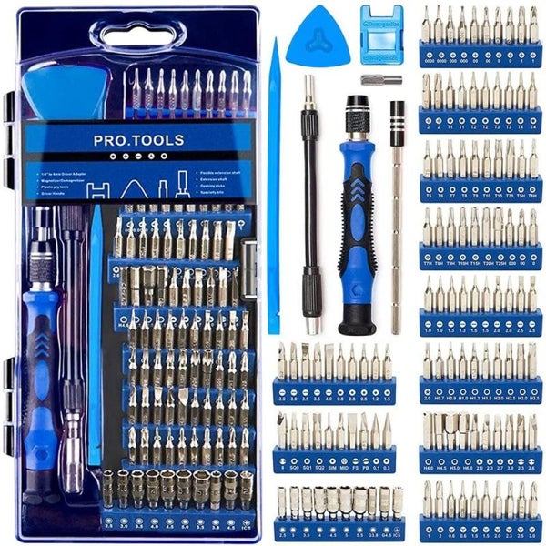 124 In 1 Multipurpose Manual Screwdriver Set For Household Cell Phone And Com... Carousel 1