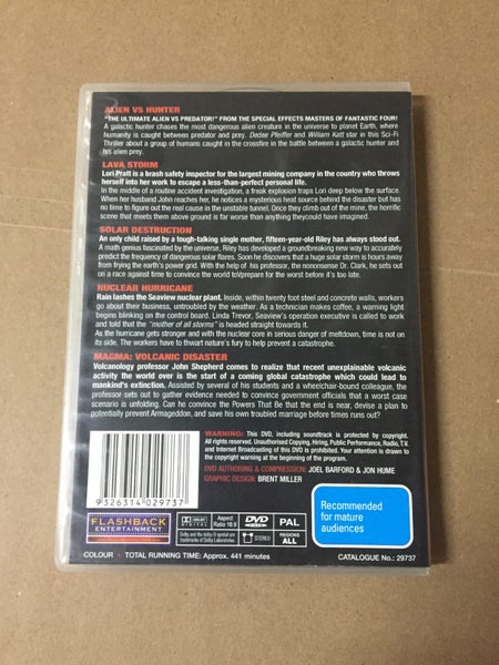 5 Disk Sci-Fi (AVH: Alien vs Hunter / Lava Storm / 3 More ) Carousel 2