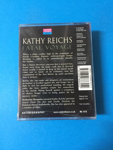 Kathy Reichs: Fatal Voyage (AudioBook Cassette) Carousel 2