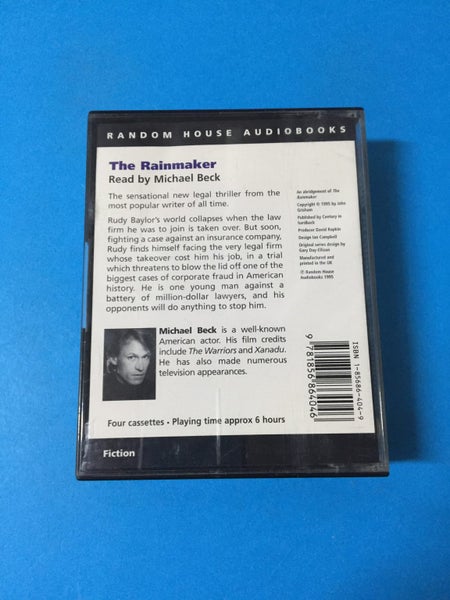 John Grisham: The Rainmaker (AudioBook Cassette) Carousel 2