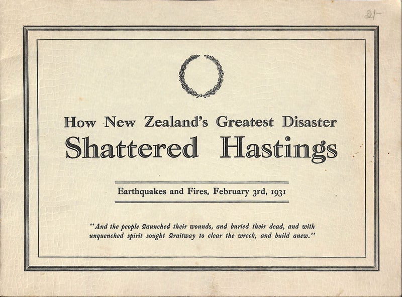 Shattered Hastings - 1931 Earthquake Carousel 1