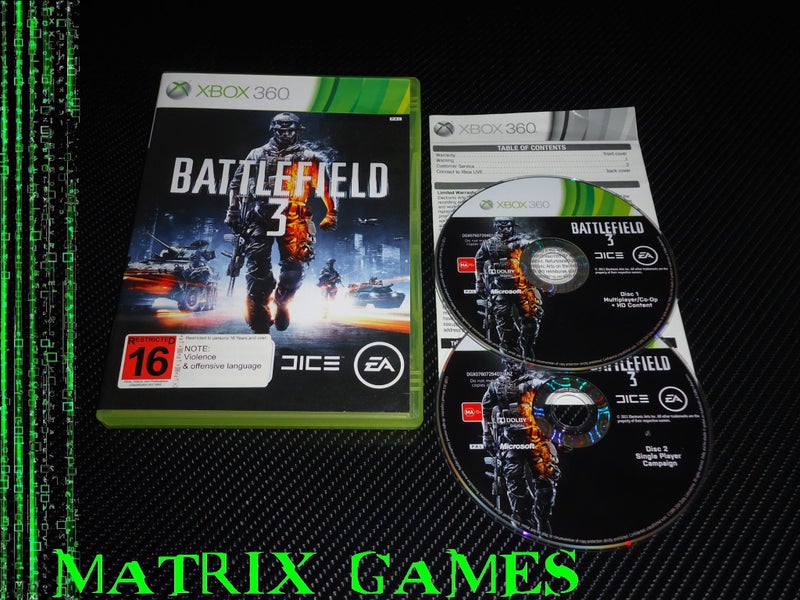 Battlefield 3 (Xbox 360, Xbox One, 2011) Carousel 1