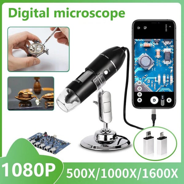 1600X Digital Microscope Camera 3in1 Type-C USB Portable Electronic Micro CHK12N Carousel 2