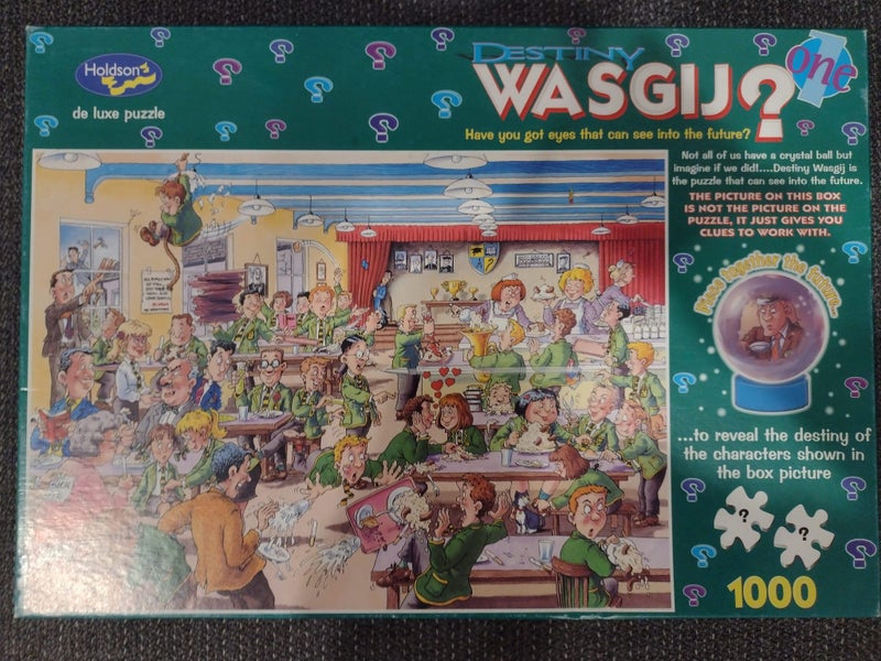 Wasgij ? Destiny one puzzle Carousel 1