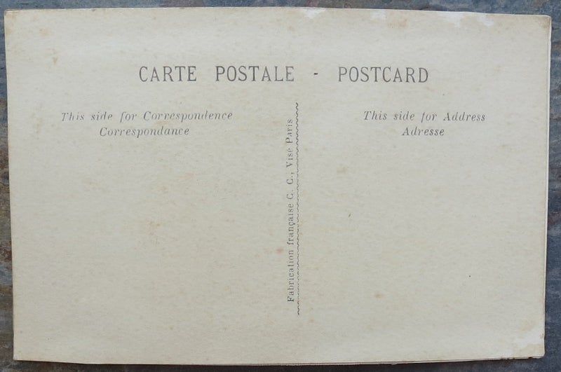 World War One Embroidered Silk Postcard: "Greetings From Trenches" Carousel 2